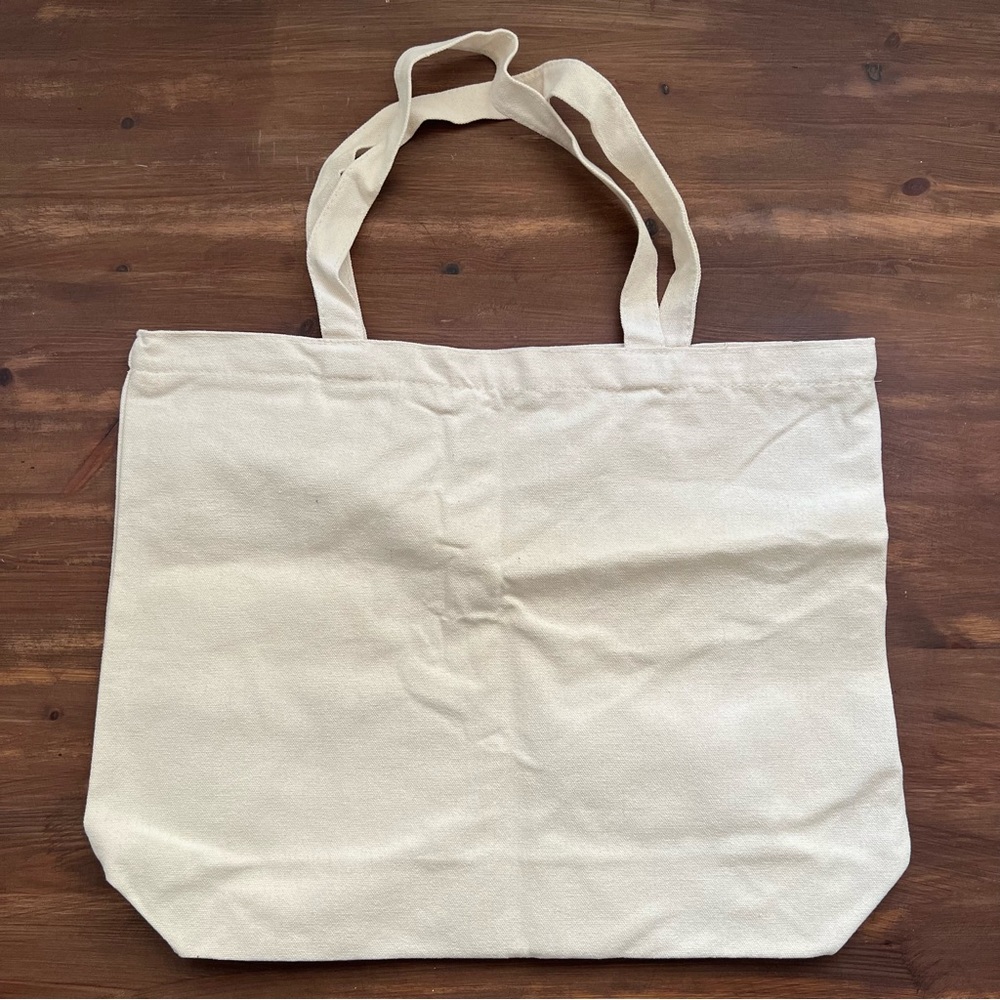 NEW plan DIY canvas tote bags pack of 6
